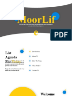 Yellow Moorlife Powerpoint Template