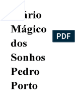 Diário Mágico Dos Sonhos Pedro Porto