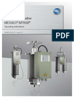 Dehydrating Breather Messko Mtrab: Operating Instructions