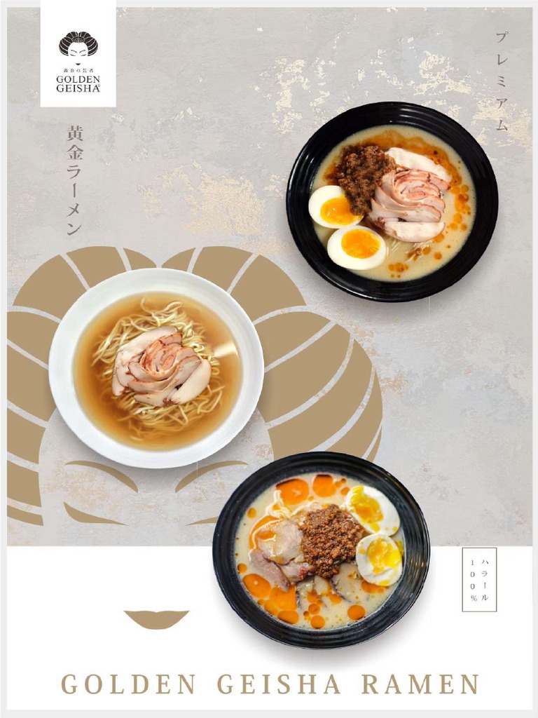 Menu Deskripsi Golden Geisha | PDF
