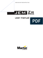 User Manual, ZR 25 - 35 - 45