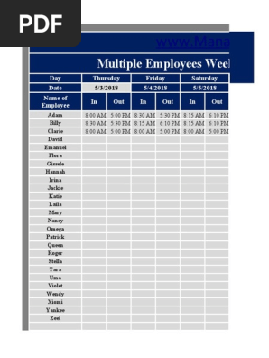 Multiple-Employees-Weekly-Timesheet