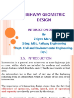 Geometric Design-Intersection Design-Part D