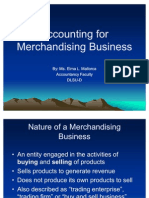 Accounting For Merchandising Business - My Own