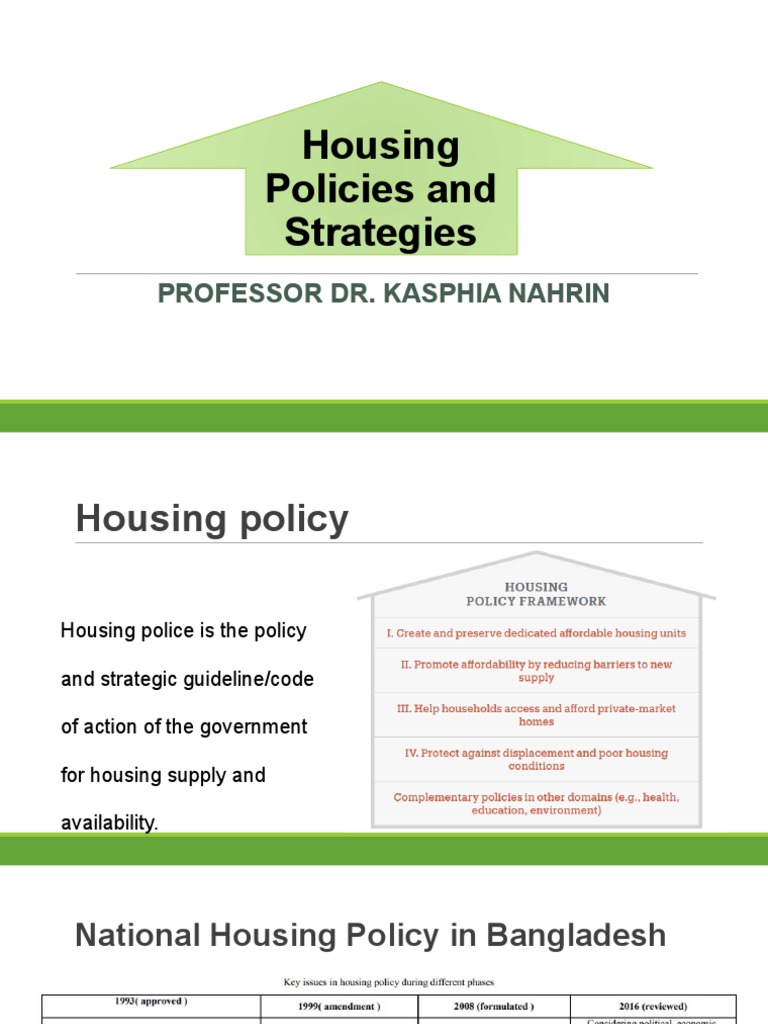 Chapter 7 Housing Policy | Section B Chapter 7: Policy on Grant of New ...