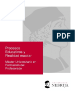 MFPD01. Procesos Educativos y Realidad Escolar. Módulo Genérico 2020-2021 (1)
