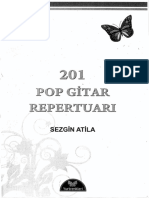 201 Pop Gitar Repertuari Sezgin Atilla