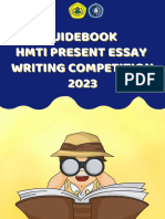 Guidebook Hmti Present Essay Writing Competition 2023