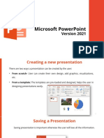Microsoft Power Point Basics