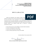 Declaração de Participação em Banca Diego - 2021