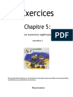 Exercices Chapitre 5 - 2017