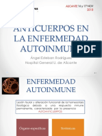 SVR Cursos Jornada Actualizacion Lupus Noviembre 2018 Anticuerpos Enfermedad Autoinmune