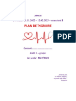 Plan de Îngrijire - Portofoliu Practică Amg Ii