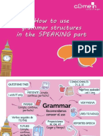 How To Use Grammar Structures in The Speaking