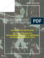 Diretrizes para o emprego de munição menos letal no Exército Brasileiro