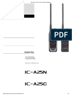 Manual de Usuario ICOM IC-A25N (24 Páginas)