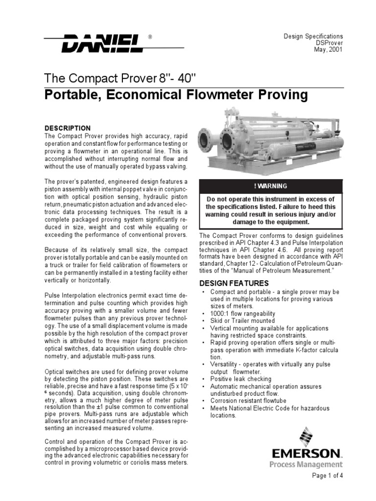 Compact Prover 8in-40in 166KB | PDF | Home & Garden | Technology ...
