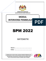 archMIP SPM2022 MATEMATIK