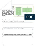 Profesor de Educación Física planifica partidos de fútbol y vóley tras calentamiento de 3 vueltas