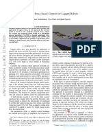 Adaptive Force-Based Control For Legged Robots