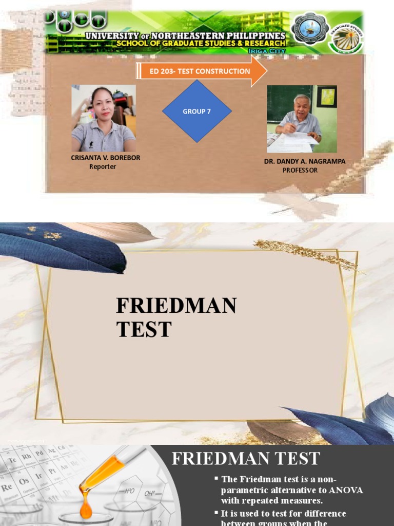 Understanding the Friedman Test | PDF | Analysis Of Variance ...