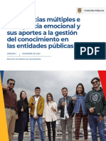 Inteligencias Múltiples e Inteligencia Emocional y Sus Aportes A La Gestión Del Conocimiento en Las Entidades Públicas - Versión 1 - Diciembre 2022