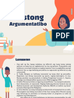 Week 6 Argumentatibo