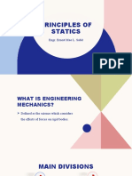 Principles of Statics