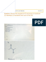 Choose The Reagents (A-F) Necessary To Transform 2...