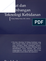 Pertemuan III Manfaat Dan Pengembangan Teknologi Kebidanan