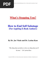 Download Self Sabotage E Book by shery2710 SN62480868 doc pdf