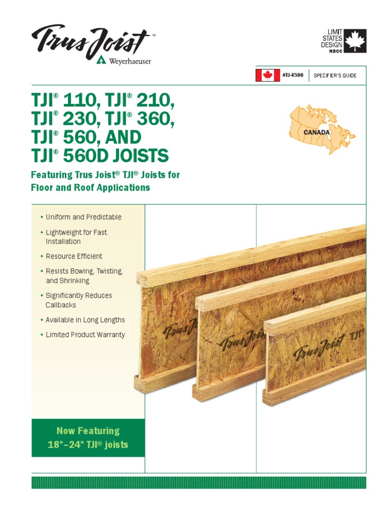 Wood Joist PDF Drywall Materials