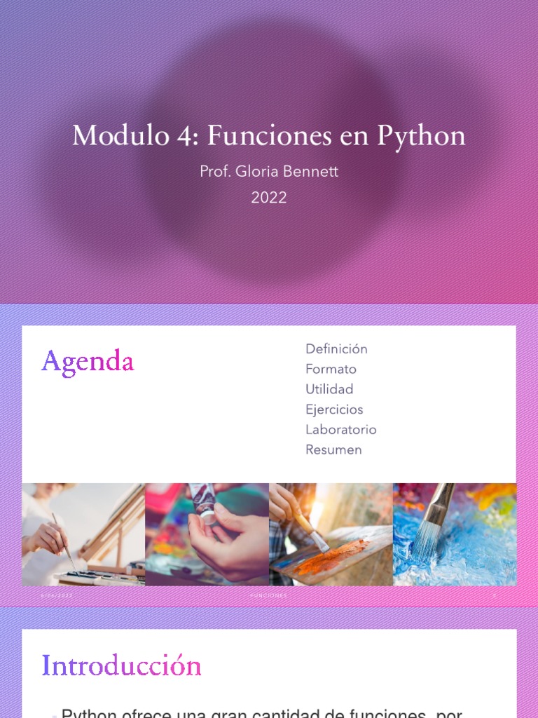Prog III Funciones Latina 2022 | PDF | Python (lenguaje de programación ...