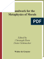 Christoph Horn, Dieter Schonecker, Corinna Mieth - Groundwork for the Metaphysics of Morals (2006) (1)