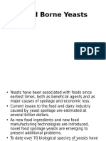 Food Borne Yeasts