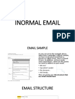 Informal Email B1