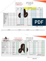 Tablas de Distrubucion Carta