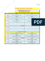 Horario de clases modalidad B Especialidad Ed inicial UMC 2023