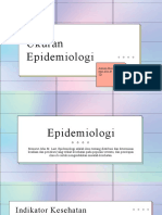 Epidemiologi dan Ukuran Dasar