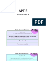APTIS - Writing Part 4