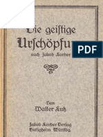 Neu-Salems-Schriften - Walter Lutz - Die geistige Urschöpfung