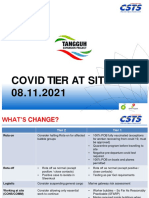 Covid Tier Level - 08.11.21