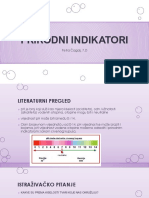 Prirodni Indikatori - Učenički Rad 2