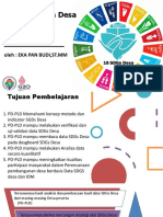 PB. 2.1 Pembangunan Desa Berbasis DataSDG's