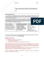 Sources de La Croissance 2013 SP