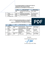 Jadwal Uts SMT 8 (2022)