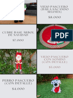 Decoraciones y disfraces navideños y de Halloween hasta $10.000