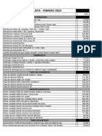 LISTA PRECIOS FEBRERO 2023 Asociacion para Talleres Mecanicos Independientes Argentinos