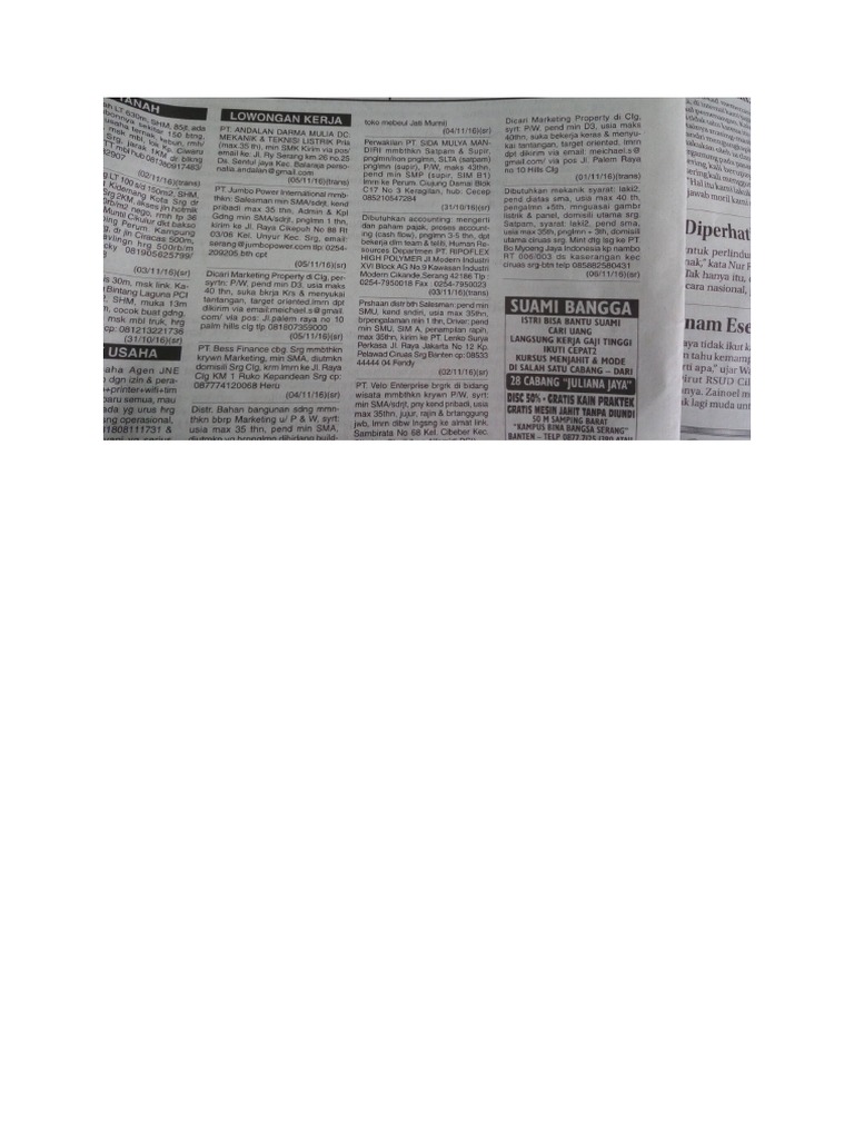 Iklan Koran Indah | PDF