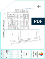 Gambar Kerja Siteplan Perumahan Agreen Anma